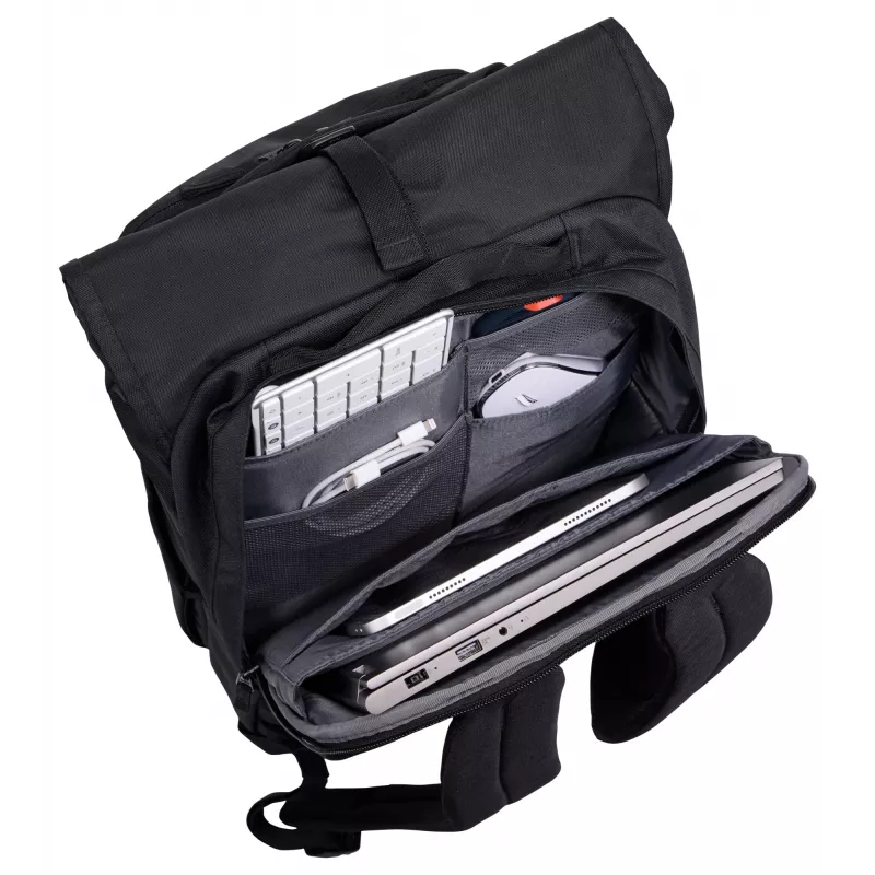 Case Logic VARIBP117 preto mochila casual Poliéster reciclado