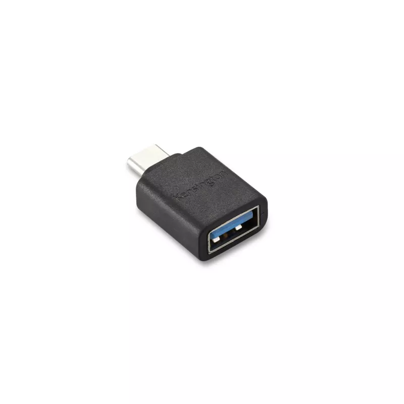 Kensington CA1010 adaptador USB-C para USB-A M/F, USB-C, USB-A, Preto