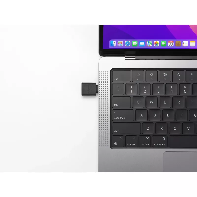 Kensington CA1010 adaptador USB-C para USB-A M/F, USB-C, USB-A, Preto