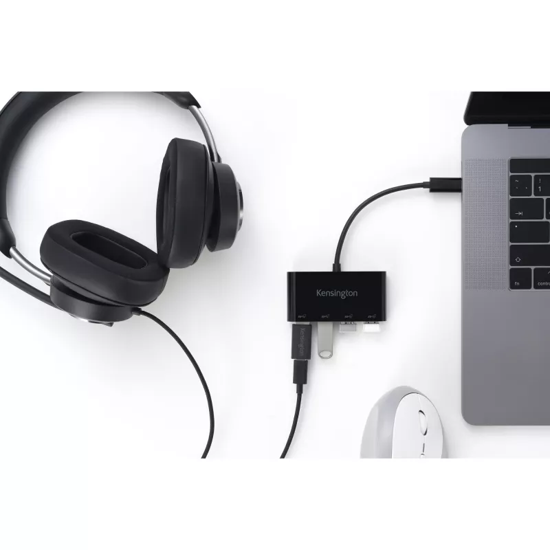 Kensington CH1200 hub USB-C 10Gbps 4 portas