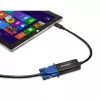 Kensington VM1000 adaptador Mini DisplayPort para VGA, 0,14 m, Mini DisplayPort 1.2, VGA, macho, fêmea, 1920 x 1080 píxeis
