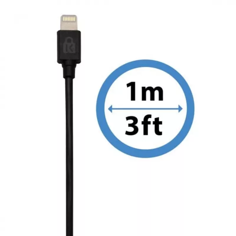 Kensington PowerBolt™ 2.4 carregador de automóvel – Preto, automóvel, isqueiro, 1 m, Preto