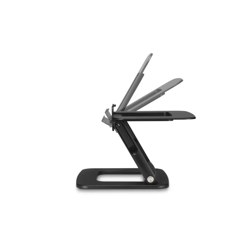 Kensington SmartFit EQ suporte para portátil ajustável multi-ângulo, suporte para portátil, Preto, Plástico, 33 cm (13