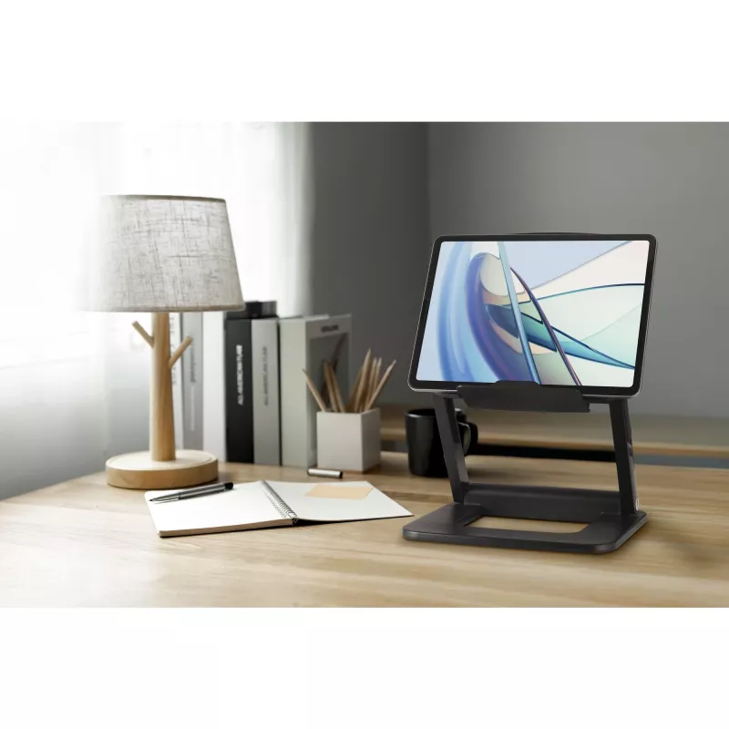 Kensington SmartFit EQ suporte para portátil ajustável multi-ângulo, suporte para portátil, Preto, Plástico, 33 cm (13