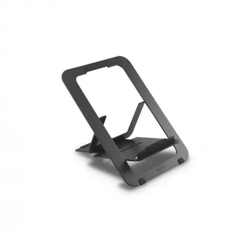 Kensington EQ suporte para portátil ajustável em alumínio, suporte para portátil, Preto, Alumínio, 25,4 cm (10