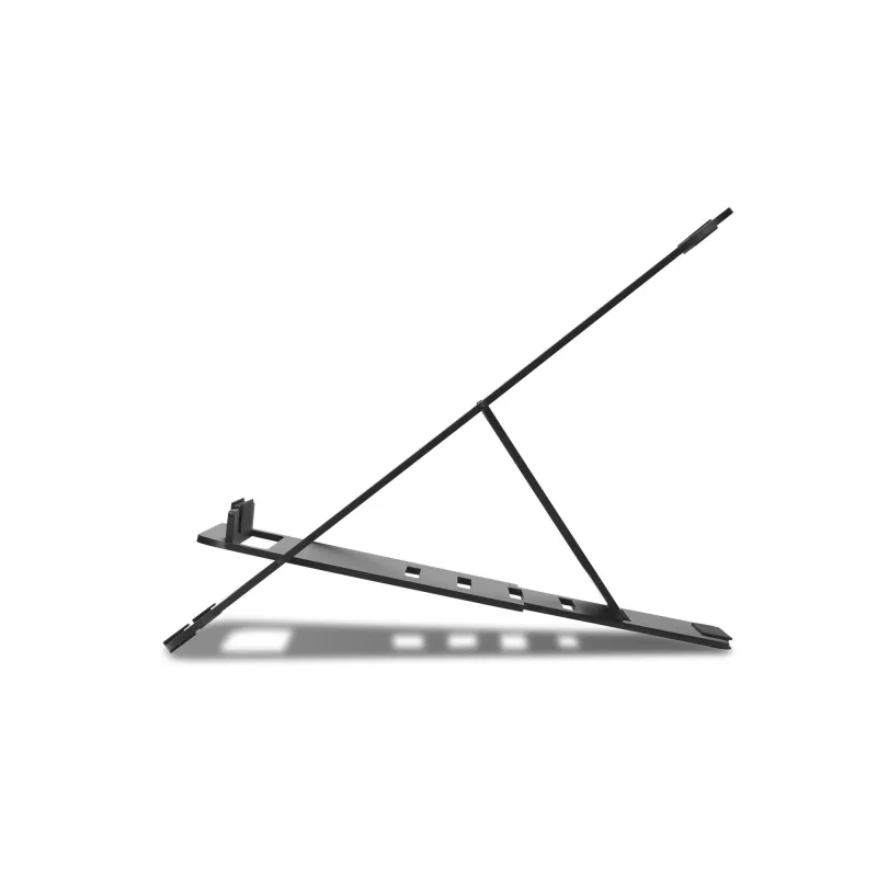 Kensington EQ suporte para portátil ajustável em alumínio, suporte para portátil, Preto, Alumínio, 25,4 cm (10