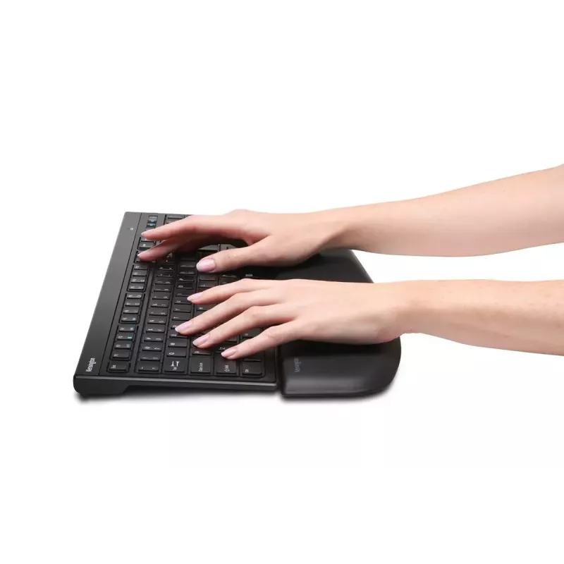 Apoio de pulso para teclado fino Kensington ErgoSoft K52800WW