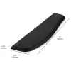 Apoio de pulso para teclado fino Kensington ErgoSoft K52800WW