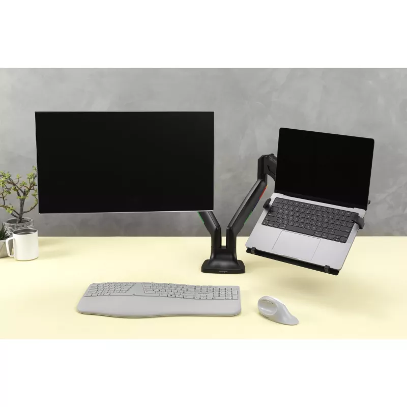 Kensington suporte universal para portátil para braços de monitor, 4,5 kg, Preto