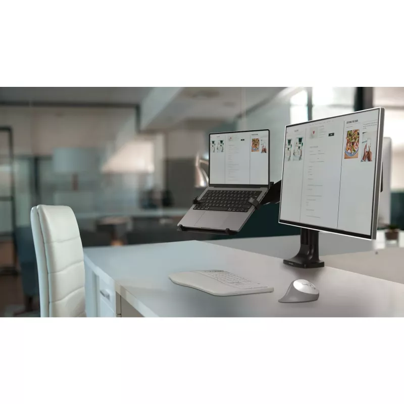 Kensington suporte universal para portátil para braços de monitor, 4,5 kg, Preto