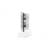Kensington braço de monitor duplo vertical empilhado com fixação por grampo capacidade 9 kg