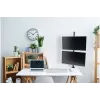 Kensington braço de monitor duplo vertical empilhado com fixação por grampo capacidade 9 kg