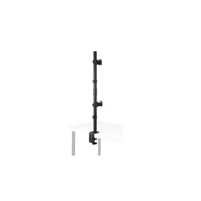Kensington braço de monitor duplo vertical empilhado com fixação por grampo capacidade 9 kg