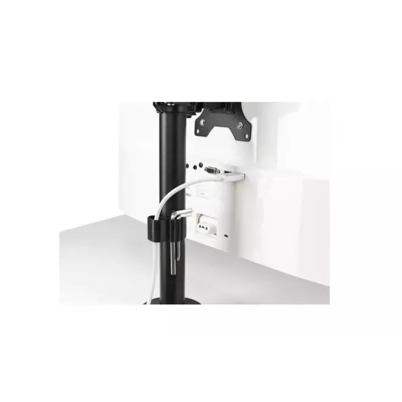 Kensington braço de monitor duplo vertical empilhado com fixação por grampo capacidade 9 kg