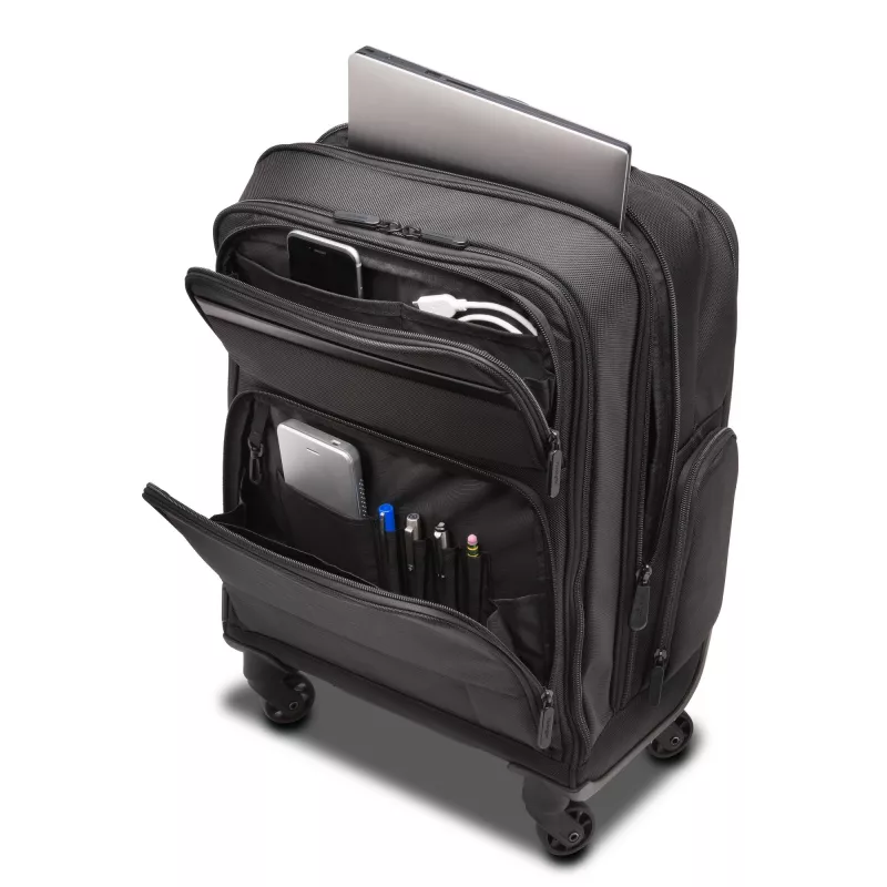 Mala de viagem com rodas para portátil Kensington Contour 2.0 Pro Overnight Spinner – 17