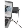 Cadeado de segurança com chave de cabeça dupla Kensington slim N17 2.0 para ranhuras em cunha