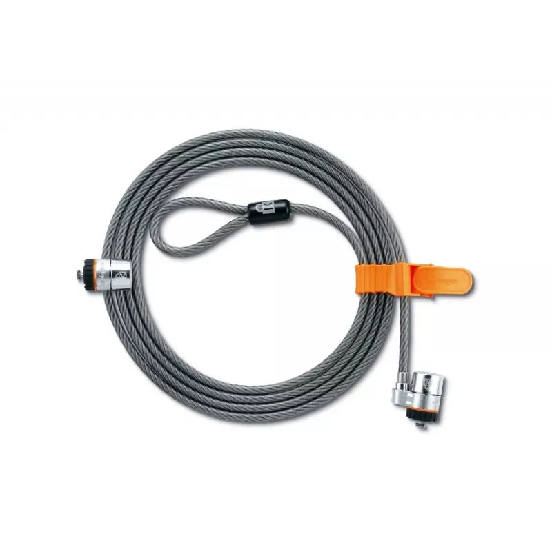 Cadeado de segurança com chave dupla Kensington MicroSaver® para portátil, 2,2 m, chave redonda, aço