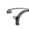 Cadeado de segurança com chave dupla Kensington MicroSaver® para portátil, 2,2 m, chave redonda, aço
