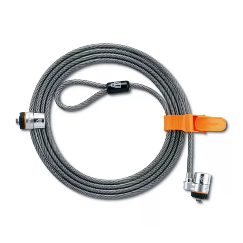 Cadeado de segurança com chave dupla Kensington MicroSaver® para portátil, 2,2 m, chave redonda, aço
