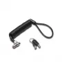 Cadeado portátil com chave Kensington MicroSaver 2.0 para portáteis