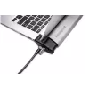Estação de bloqueio para portátil Kensington 2.0 com cadeado MicroSaver 2.0