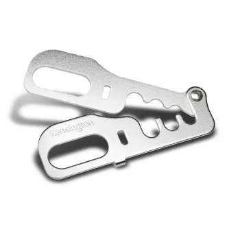 Âncora de segurança de montagem em mesa Kensington CableSaver, cinzento, metal, 30 g, 120 cm, 80 cm, 118 cm