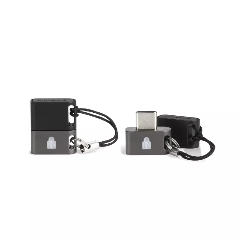 Chave de segurança com impressão digital Kensington VeriMark Guard 2.1 USB-C – FIDO2, WebAuthn/CTAP2.1, FIDO U2F – multiplataforma