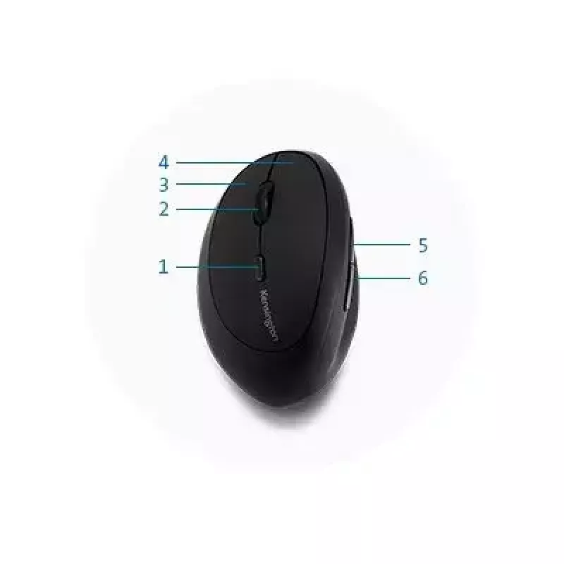 Rato Kensington Pro Fit Left Handed Ergo sem fios RF sem fios