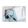 Headset mono USB Kensington com controlos em linha, com fio, escritório/call center, headset, preto