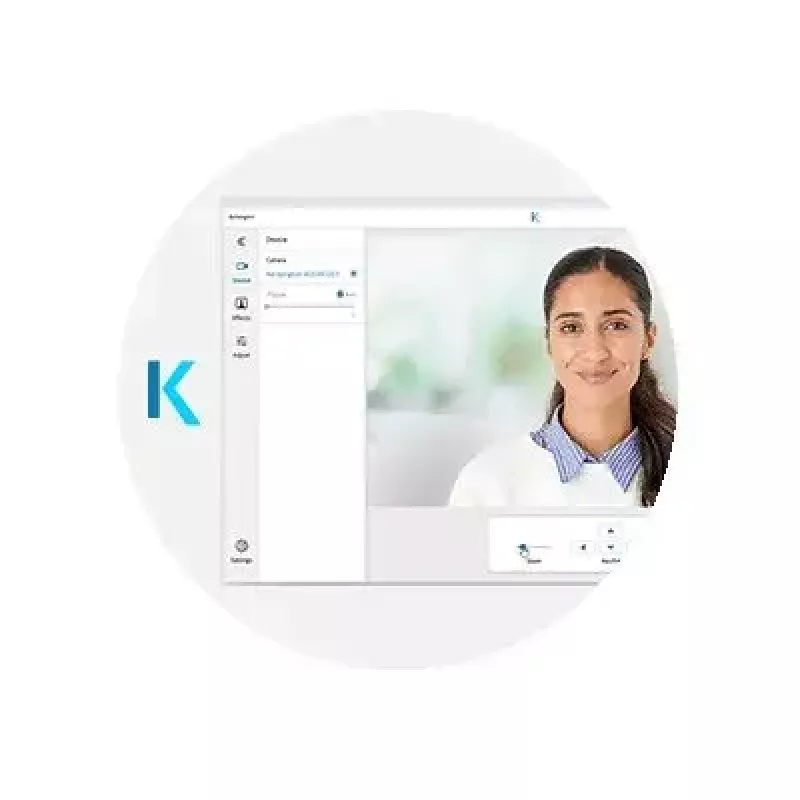 Webcam Kensington W1050 1080p distância focal fixa grande angular