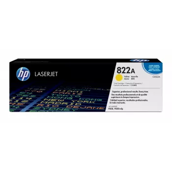 HP 822A Amarelo Original LaserJet Cartucho de toner 1 unid.