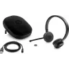 HP UC Wireless Duo Headset, Sem fios, Escritório/Callcenter, 310 g, Headset, Preto
