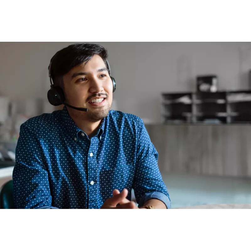 HP UC Wireless Duo Headset, Sem fios, Escritório/Callcenter, 310 g, Headset, Preto
