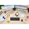 HP UC Wireless Duo Headset, Sem fios, Escritório/Callcenter, 310 g, Headset, Preto