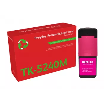 Toner magenta recondicionado Everyday™ da Xerox compatível com Kyocera TK-5240M, capacidade padrão