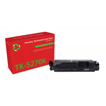 Toner preto recondicionado Everyday™ da Xerox compatível com Kyocera TK-5270K, capacidade padrão