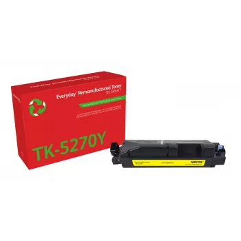 Toner amarelo recondicionado Everyday™ da Xerox compatível com Kyocera TK-5270Y, capacidade padrão