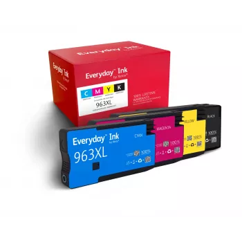 Tinta multipack Everyday™ da Xerox, compatível com HP HP963XL (HP963XL MULTIPACK), alta capacidade