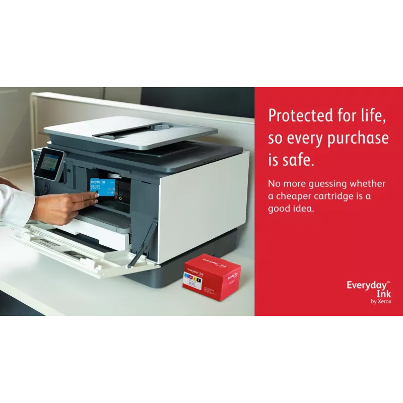 Tinta multipack Everyday™ da Xerox, compatível com HP HP963XL (HP963XL MULTIPACK), alta capacidade