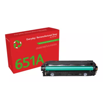 Toner preto recondicionado Everyday™ da Xerox, compatível com HP 651A 650A 307A (CE340A/CE270A/CE740A), capacidade standard