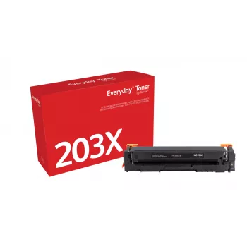 Toner preto Everyday™ da Xerox, compatível com HP 203X (CF540X), alta capacidade