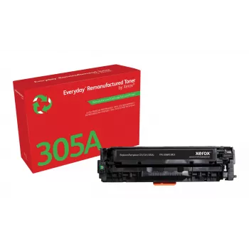 Everyday™ Toner preto recondicionado da Xerox compatível com HP 305A (CE410A), capacidade standard