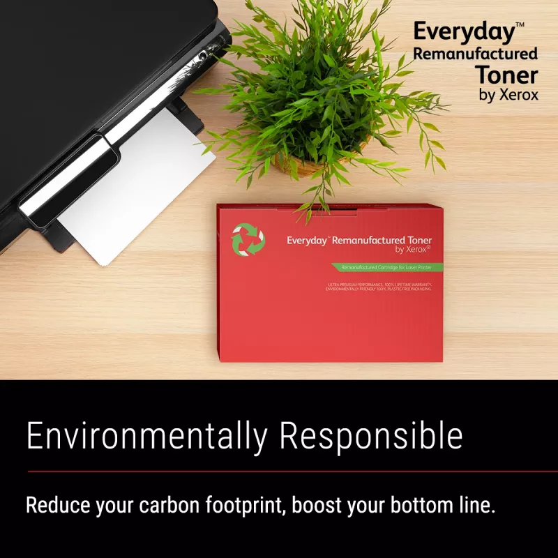 Everyday™ Toner preto recondicionado da Xerox compatível com HP 312X (CF380X), capacidade elevada