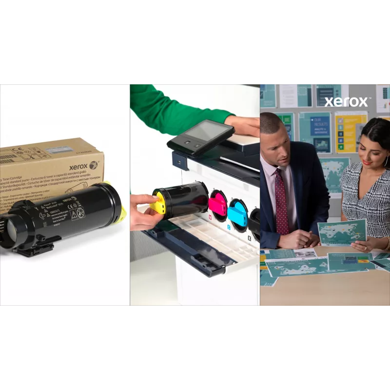 Xerox Genuine Phaser® 6510, WorkCentre® 6515 Toner preto de alta capacidade (5500 páginas) – 106R03480