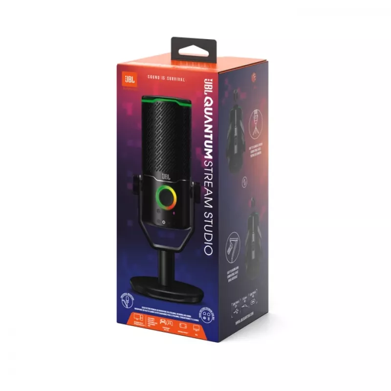 JBL JBLSTRMSTUDIOBLK microfone preto