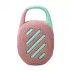 JBL Clip 5 coluna Bluetooth portátil, rosa