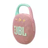 JBL Clip 5 coluna Bluetooth portátil, rosa