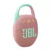 JBL Clip 5 coluna Bluetooth portátil, rosa
