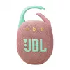 JBL Clip 5 coluna Bluetooth portátil, rosa