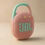 JBL Clip 5 coluna Bluetooth portátil, rosa